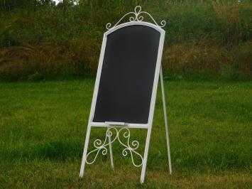 Werbeschild - Kreidetafel - 100 cm - Vintage Weiß