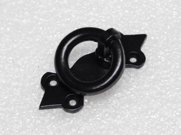 Retro-Ringgriff – Schwarz – Eisen – Schrankgriff
