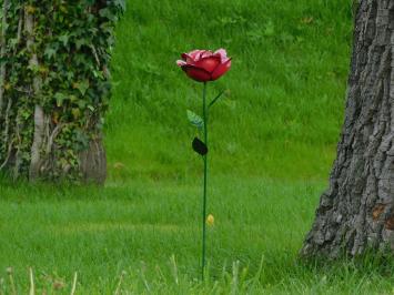 Handmade Rose - Gartenhocker 85 cm - Metall