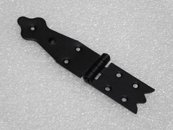 Elegantes Scharnier – 16,5 x 4 cm – Schwarz