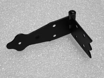 Elegantes Scharnier – 16,5 x 4 cm – Schwarz
