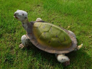 Statue Schildkröte XL - Polystone - Vintage-Look