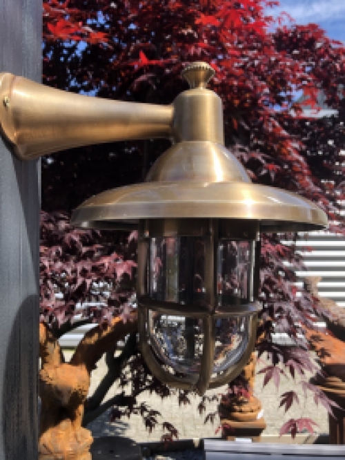 Outdoor lamp, scheepslamp, messing-koper. LAATSTE!!