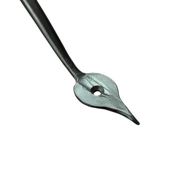 Deurgreep 'Hart Pijl' voor o.a. schuifdeuren - gietijzer - zwart