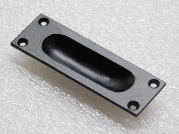 Schiebetürgriff – 10 cm – Schwarz – Eisen