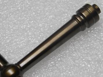 Set Deurklinken Montel - Donker Gepatineerd Messing