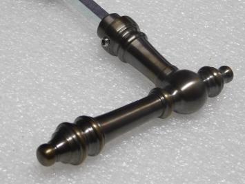 Set Deurklinken Montreux - Donker Gepatineerd Messing