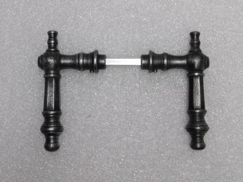 Set Türgriffe Victoria – Gusseisen verzinkt