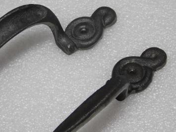 Griffset – 28,5 cm – Gusseisen – Jugendstil