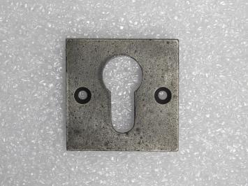 Vierkante Cilinderrozet – PC – Verzinkt Gietijzer – Grijs