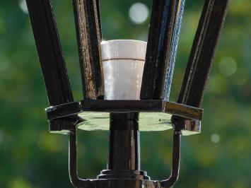 Klassieke Sokkellamp - 83 cm - Zwart - Alu - Buitenlamp