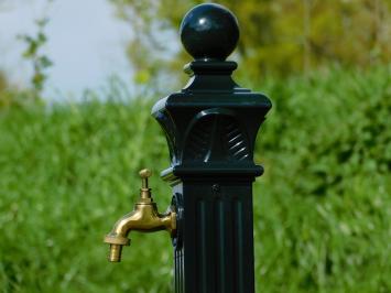 Staande Waterkraan - Groen - Alu - Messing Kraan