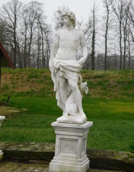 Tuinbeeld Sint-Hubertus - 145 cm - Steen