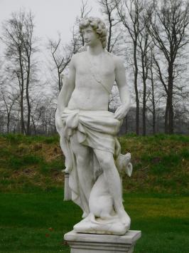 Garten Statue Saint Hubert - 145 cm - Stein