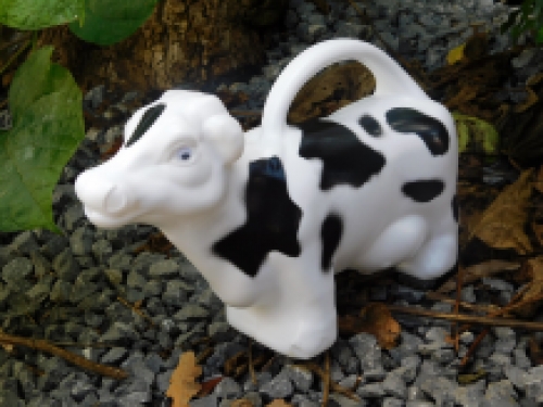 Gießkanne Kuh - schwarz und weiß - Kunststoff