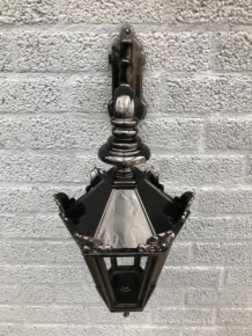 Buitenlamp Gouda - zwart - keramische fitting en glas