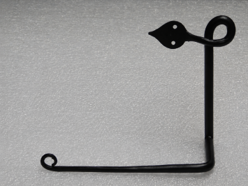 Toilettenpapierhalter Pfeil - Schmiedeeisen - Schwarz