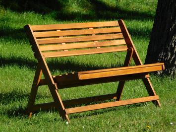 Inklapbare Tuinbank - Hardhout - Teak