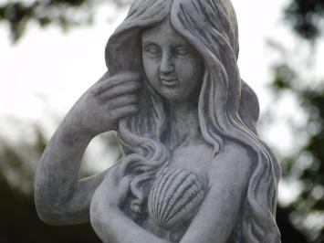Gartenfigur „Meerjungfrau“ mit Wasserauslauf – 94 cm – Springbrunnenfigur