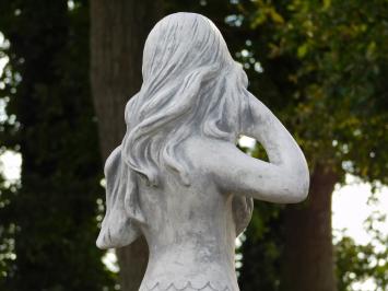 Gartenfigur „Meerjungfrau“ mit Wasserauslauf – 94 cm – Springbrunnenfigur