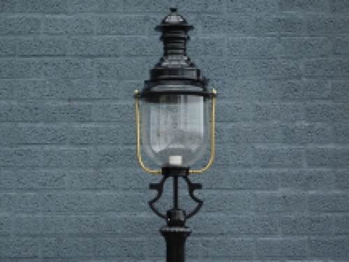 Lantaarn 'Max' - buitenlamp, staande lantaarn, zwart