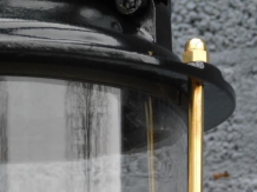 Lantaarn 'Max' - buitenlamp, staande lantaarn, zwart