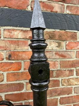 Eenmalig: Antieke Tuinpoort - Zwart - Vintage