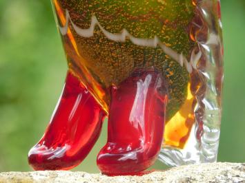 Glazen Beeld Uil – Handgemaakt Glasgeblazen Kunstwerk