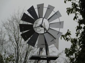 Windmühle XL – 245 cm – Metall – US-Windrad