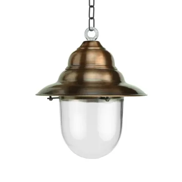 Veranda Lamp Rustiek Archem - messing -koper- 35 cm