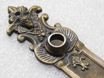 Vintage Türschild Engel - PC 92 - Antikes Messing