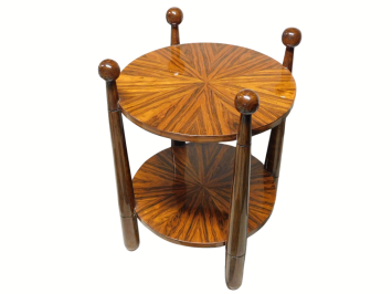 Vintage Beistelltisch im Regency-Stil – 70 cm – Holz