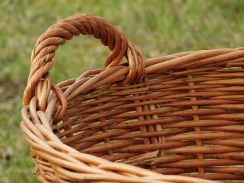 Vintage Weidenkorb – groß – Rattan