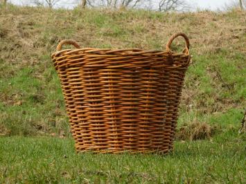 Laatste: Vintage Rietenmand XL - Rotan