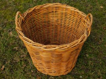Laatste: Vintage Rietenmand XL - Rotan