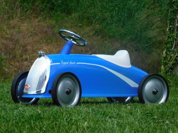 Oldtimer – Blau „Legend Classic“ – 80 x 40 cm – Metall