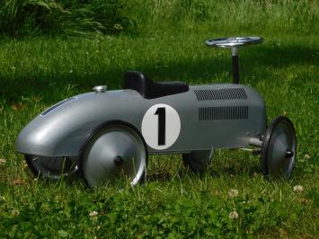 Oldtimer – Grau – 76 x 40 cm – Metall