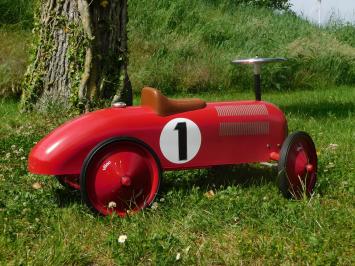 Oldtimer – Rot – 76 x 40 cm – Metall