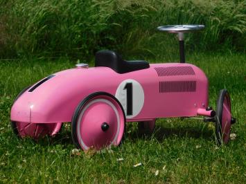 Oldtimer – Rosa – 76 x 40 cm – Metall