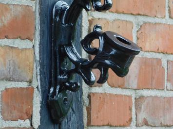 Fahnenstangenhalter XL – 65 cm – Schwarz – Aluminium
