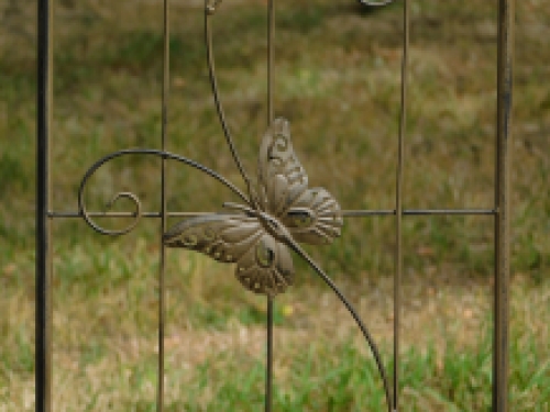 Vlinder ornament - tuinsteker - bruin