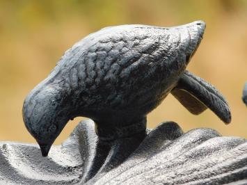 Fors Vogelbad / Voederschaal - 80 cm - Gietijzer - Zwart/Grijs