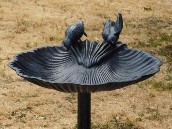 Fors Vogelbad / Voederschaal - 80 cm - Gietijzer - Zwart/Grijs