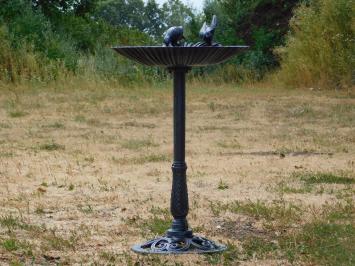 Fors Vogelbad / Voederschaal - 80 cm - Gietijzer - Zwart/Grijs
