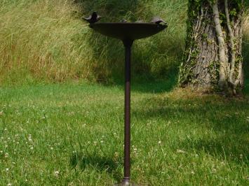 Vogelbad met 4 Vogeltjes - 60 cm - Gietijzer
