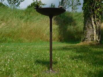 Vogelbad met 4 Vogeltjes - 60 cm - Gietijzer