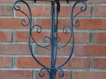 Vogelbad met Vogeltjes - 75 cm - Rustiek Blauw - Metaal