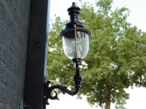 Bijzondere wandlamp Bremen - donkergroen - alu