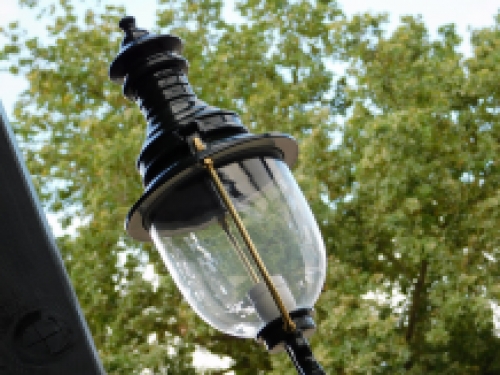 Bijzondere wandlamp Bremen - donkergroen - alu