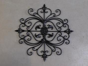 Fenstergitter Vivere - Wandornament - schwarz - Schmiedeeisen, noch 2